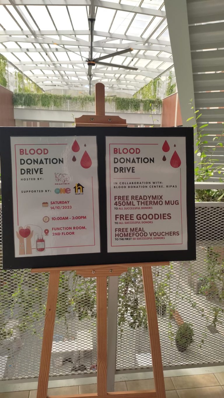 BLOOD DONATION DRIVE BY READYMIX